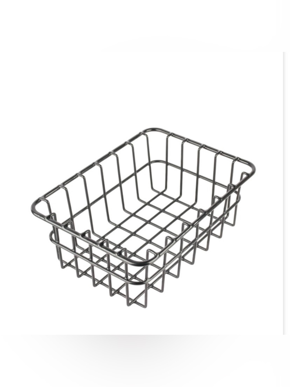 DRY GOODS BASKET for the RTIC 32 Ultra-Light Cooler - Stainless Steel Wire BLACK